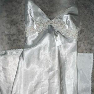 victoria’s secret slip dress / silk dress